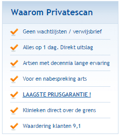 Privatescan - Total bodyscan
