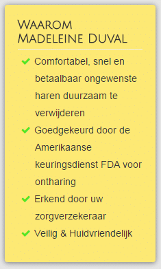 Laser-ontharingspraktijk - Rug laseren